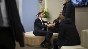 epa12668711 NATO Secretaly General Mark Rutte after a meeting with US President Trump at the 56th annual meeting of the World Economic Forum (WEF) in Davos, Switzerland, 21 January 2026. The 2026 summit, running from 19 to 23 January and held under the theme 'A Spirit of Dialogue,' brings together global political leaders, corporate executives, and scientists to address international challenges.  EPA/GIAN EHRENZELLER