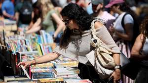 Abertura da 13.ª edição da Feira do Livro do Porto, 21 de agosto de 2026. A edição deste ano homenageia a poetisa Inês Lourenço e decorre entre 21 de agosto e 06 de setembro nos Jardins do Palácio de Cristal. ESTELA SILVA/LUSA