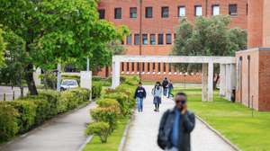 Estudantes na Universidade de Aveiro, 13 de maio de 2025. JOSÉ COELHO/LUSA