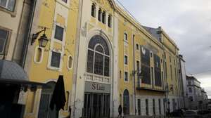 Fachada do edifício do Teatro São Luiz, Lisboa, 10 de janeiro de 2023. CARLOS M. ALMEIDA/LUSA
