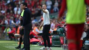 epa10641670 Liverpool assistant manager Pepijn Lijnders reacts during the English Premier League match between Liverpool FC and Aston Villa in Liverpool, Britain, 20 May 2023.  EPA/ADAM VAUGHAN EDITORIAL USE ONLY. No use with unauthorized audio, video, data, fixture lists, club/league logos or 'live' services. Online in-match use limited to 120 images, no video emulation. No use in betting, games or single club/league/player publications.