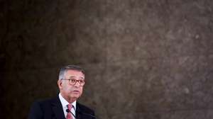 O Presidente da República, António José Seguro, usa da palavra durante a 8.ª Cimeira do Turismo Português, no Hotel Ritz Four Seasons, em Lisboa, 28 de setembro de 2026. FILIPE AMORIM/LUSA