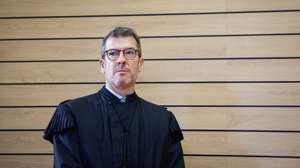 O novo diretor do Departamento Central de Investigação e Ação Penal (DCIAP), Rui Cardoso, durante a cerimónia de tomada de posse, na Procuradoria Geral da República, em Lisboa, 18 de novembro de 2024. ANTÓNIO PEDRO SANTOS/LUSA