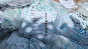 A Comissão Nacional de Eleições (CNE) moçambicana procedeu hoje à destruição dos boletins de voto das eleições gerais de 09 de outubro, passo previsto legalmente após concluído o processo eleitoral, Maputo, Moçambique, 18 de janeiro de 2025. (ACOMPANHA TEXTO DA LUSA)  LUISA NHANTUMBO/LUSA