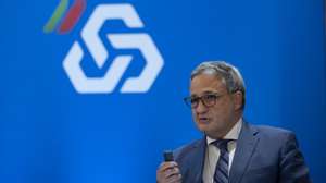 O presidente da Comissão Executiva da Caixa Geral de Depósitos (CGD), Paulo Macedo, durante a apresentação dos resultados do 3.º trimestre de 2024, na sede da CGD, em Lisboa, 07 de novembro de 2024. JOSÉ SENA GOULÃO/LUSA