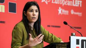 A coordenadora do Bloco de Esquerda (BE), Mariana Mortágua.