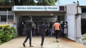 Escola Secundária da Polana no dia de abertura do ano letivo de 2022 em Maputo, Moçambique, 31 de janeiro de 2022. Decorreu hoje em Moçambique a abertura do ano letivo 2022. (ACOMPANHA TEXTO) LUÍSA NHANTUMBO/LUSA