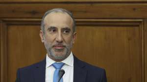 O presidente da Autoridade da Concorrência, Nuno Cunha Rodrigues, durante a audição na Comissão de Orçamento e Finanças na Assembleia da República, Lisboa, 11 de abril de 2023.   ANTÓNIO COTRIM/LUSA