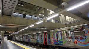 Cais de embarque da nova estação de metro de Terreiro do Paço, hoje de manhã 19 de Dezembro de 2007 em Lisboa. TIAGO PETINGA/LUSA