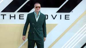 epa12193403 US actor and cast member Brad Pitt attends the European premiere of 'F1 The Movie' at Cineworld in Leicester Square in London, Britain, 23 June 2025.  EPA/NEIL HALL