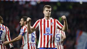 epa12558489 Atletico Madrid's Alexander Sorloth celebrates after scoring the 2-0 goal during the Spanish LaLiga soccer match between Atletico Madrid and Real Oviedo in Madrid, Spain, 29 November 2025.  EPA/Juanjo Martin