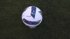 Bola a ser utilizada nos jogos de futebol da Liga Portugal, época 2025- 2026, em Lisboa, 25 de julho de 2025. ANTÓNIO COTRIM/LUSA