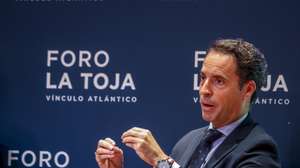 NATO Special Representative for the Southern, Flank Javier Colomina, speaks at the La Toja Forum – Atlantic Link under the theme "The Atlantic Relationship and the Future of Europe.", at the Calouste Gulbenkian Foundation in Lisbon, Portugal, 29 April 2026. Political leaders, thinkers, university professors, current and former ministers will discuss the current international context, among other topics such as Europe’s role in the contemporary world, political, economic, and strategic challenges, and the importance of transatlantic cooperation. TIAGO PETINGA/LUSA