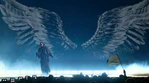 epa12958496 Alis of Albania performs the song 'Nan' during the second semi-final of the 70th Eurovision Song Contest (ESC) in Vienna, Austria, 14 May 2026. The grand final of the ESC 2026 is scheduled for 16 May.  EPA/HANNIBAL HANSCHKE