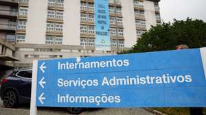 Fachada do edifício principal do Hospital Dr. José Maria Grande, Portalegre, 10 de janeiro de 2023. NUNO VEIGA/LUSA