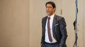 O presidente do SL Benfica, Rui Costa, durante a XV Cimeira de Presidentes da Liga Portuguesa de Futebol Profissional, no Arena Liga Portugal, na Arena Portugal, no Porto, 28 de maio de 2025. JOSÉ COELHO/LUSA