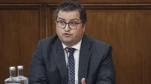 O ministro de Estado e das Finanças Joaquim Miranda Sarmento ouvido na Comissão de Orçamento, Finanças e Administração Pública na Assembleia da República em Lisboa, 15 de julho de 2026. MIGUEL A. LOPES/LUSA