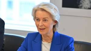 epa13254693 European Commission President Ursula von der Leyen attends a bilateral meeting with Australia's Prime Minister Anthony Albanese (not pictured) ahead of the United Nations General Assembly in New York, New York, USA, 21 September 2026.  EPA/MICK TSIKAS AUSTRALIA AND NEW ZEALAND OUT