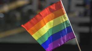 epa07663431 (FILE) - A pride flag during the 49th annual New York City Gay Pride March that commemorates the riots that erupted in response to a police raid at a New York gay bar, in New York, USA, 24 June 2018 (reisssued 21 June 2019). Located in New York City's Christopher Street in the Greenwich Village district the gay bar became famous in the LGBT (Lesbian, gay, bisexual, and transgender) community worldwide when gay people gathered to protest against a police raid in the morning hours of 28 June 1969. The uprise against the raids and a series of protests against the homophobic policy in the US of the 1950's and 60's is regarded one of the most important events heralding the international gay liberation movement. The event that sees its 50th anniversary in 2019 is celebrated annually with Gay Pride and Christopher-Street-Day parades all over the world.  EPA/PORTER BINKS *** Local Caption *** 54438441