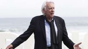 epa07870396 Canadian actor Donald Sutherland poses during the 67th edition of the San Sebastian International Film Festival, 26 September 2019, in San Sebastian, Spain. Sutherland will be receiving the Donostia career achievement award in the evening. The festival runs from 20 to 28 September.  EPA/Juan Herrero