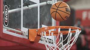 Bola de basquetebol  em Lisboa, 10 de abril de 2022. ANTÓNIO COTRIM/LUSA
