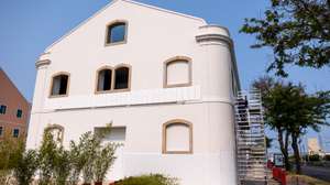 Visita de imprensa ao Pavilhão Julião Sarmento, que tem inauguração marcada para 4 de junho com uma exposição da coleção do artista Julião Sarmento (1948-2021), deixada em depósito pela família e a associação em seu nome para criar o museu, em Lisboa, 03 de junho de 2025. JOSÉ SENA GOULÃO/LUSA