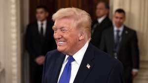 epa12762205 US President Donald Trump arrives for a Governors Working Breakfast in the State Dining Room of the White House in Washington, DC, USA, 20 February 2026. The traditionally bipartisan annual meeting between the President and governors has been highlighted by Trump’s comments about certain Democratic governors and The National Governors Association’s (NGA) announcement it would no longer facilitate the meeting amid the conflict.  EPA/BONNIE CASH / POOL