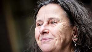 epa11458805 Marjolein Faber, Dutch Minister of Asylum and Migration, speaks to the media upon her arrival at the Binnenhof in The Hague, The Netherlands, 05 July 2023, prior to the weekly and last cabinet meeting before the summer recess.  EPA/SEM VAN DER WAL