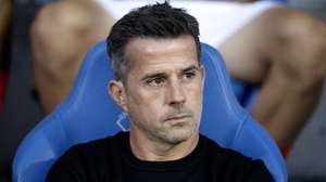 epa13195389 Benfica's head coach Marco Silva before the UEFA Europa League playoffs match between AGF and SL Benfica in Randers, Denmark, 27 August 2026.  EPA/Bo Amstrup Send2net DENMARK OUT