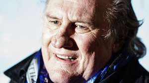 epa10402017 French actor Gerard Depardieu arrives for the premiere of the movie 'Umami' in Berlin, Germany, 12 January 2023. 'Umami' will hit theaters in Germany on 09 February 2023.  EPA/CLEMENS BILAN