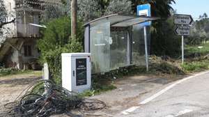 Várias aldeias do distrito de Leiria continuam sem acesso a comunicações depois da passagem da depressão Kristin, em Pedrógão Grande, 25 de março de 2026. Dois meses depois, enquanto a fibra não chega, há muitos que reativam velhas antenas para ter sete canais de televisão. (ACOMPANHA TEXTO DA LUSA DO DIA 27 DE MARÇO DE 2026). PAULO NOVAIS/LUSA
