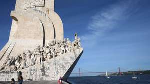 Padrão dos Descobrimentos, um dos monumentos mais visitados pelos turistas em Lisboa, 15 de julho de 2014. MANUEL DE ALMEIDA / LUSA