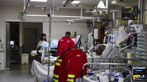 Urgência da Unidade Local de Saúde (ULS) da Região de Leiria, em Leiria, 24 de fevereiro de 2026. As urgências do Hospital de Santo André, em Leiria, receberam quase dois mil feridos até 16 de fevereiro, um dia após o fim do estado de calamidade decretado pela passagem da depressão Kristin. (ACOMPANHA TEXTO DA LUSA DO DIA 28 DE FEVEREIRO DE 2026) PAULO CUNHA/LUSA
