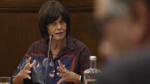 A directora de Informação da Agência Lusa Luisa Meireles, durante a sua audição na Comissão de Cultura, Comunicação, Juventude e Desporto, no âmbito da apreciação na generalidade dos projetos de lei n.os 555/XVII/1.ª (PS), 601/XVII/1.ª (IL), 604/XVII/1.ª (PCP), 605/XVII/1.ª (L) e projeto de resolução 906/XVII/1.ª (CH)., na Assembleia da República, em Lisboa, 22 de setembro de 2026. ANDRÉ KOSTERS/LUSA