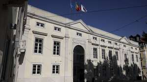 Fachada do edifício da Santa Casa da Misericórdia de Lisboa, 16 de abril de 2024. CARLOS M. ALMEIDA/LUSA