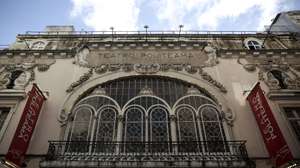 Fachada do Teatro Politeama, Lisboa, 14 de março de 2024. CARLOS M. ALMEIDA/LUSA