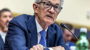 epa12195209 Chairman of the Federal Reserve Jerome Powell testifies during the House Financial Services Committee hearing on the Federal Reserve’s Semi-Annual Monetary Policy Report on Capitol Hill in Washington, DC, USA, 24 June 2025. Chairman Powell said the Federal Reserve will see how the economy evolves before deciding on a rate cut as President Trump simultaneously calls for immediate cuts.  EPA/SHAWN THEW