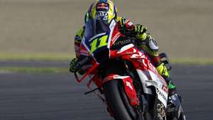 epa13278207 LCR Honda MotoGP rider Diogo Moreira of Brazil in action during the sprint race of the Motorcycling Grand Prix of Japan at the race track in Motegi, Japan, 03 October 2026.  EPA/FRANCK ROBICHON