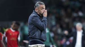 Sporting head coach Rui Borges during their UEFA Champions League group stage soccer match against LASK Linz at Alvalade stadium, in Lisbon, Portugal, 21 October 2026. JOSE SENA GOULAO/LUSA