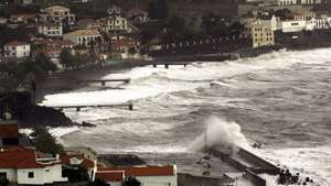 Mau tempo na Madeira