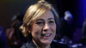 A escritora Maria do Rosário Pedreira, vencedora da 24.ª edição do Prémio Literário Correntes d'Escritas, na Póvoa de Varzim, 15 de fevereiro 2023. ESTELA SILVA/LUSA