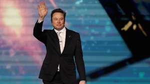 epa12096589 SpaceX and xAI CEO Elon Musk attends a panel at the Saudi-US Investment Forum in Riyadh, Saudi Arabia, 13 May 2025. The forum is taking place during the state visit of US President Trump to Saudi Arabia on 13 May.  EPA/ALI HAIDER