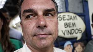 epa13280442 Brazilian presidential candidate Flavio Bolsonaro looks on after casting his vote at a polling station in Rio de Janeiro, Brazil, 04 October 2026. More than 158 million Brazilians are eligible to vote in the first round of the election.  EPA/ANTONIO LACERDA