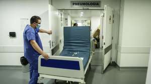 O Hospital Sousa Martins da Guarda respondeu com “sucesso” à pandemia da covid-19 e atravessa um período de acalmia que permite repor serviços nos locais originais e reduzir a área de internamento de 110 para 40 camas, Guarda, 20 de maio de 2020. (ACOMPANHA TEXTO DE 21/05/2020) MIGUEL PEREIRA DA SILVA/LUSA