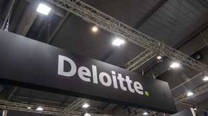 O logotipo da Deloitte