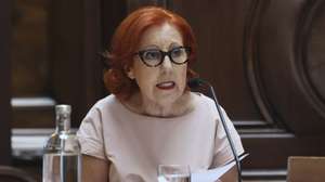 A ministra do Ambiente e Energia, Maria da Graça Carvalho, durante a audição na Comissão de Ambiente e Energia. na Assembleia da República, Lisboa, 01 de julho de 2026.  MANUEL DE ALMEIDA/LUSA