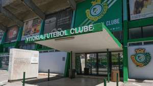 Estádio do Bonfim no dia da decisão do Tribunal Arbitral do Desporto de rejeitar a providência cautelar interposta pelo Vitória de Setúbal para suspender a decisão de desclassificação da I Liga, em Setúbal, 27 de agosto de 2020. RUI MINDERICO/LUSA