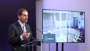 epa08957698 Portuguese Minister of Science, Technology and Higher Education Manuel Heitor attends a press conference after an Informal Video Conference Meeting of EU Education MinistersÂ under the Portuguese Presidency of the Council of the European Union (EU)  in Lisbon, Portugal, 22 January 2021. The meeting was under the theme 'On the way to the Oporto Social Summit: the contribution of Education and Training' to discuss the contribution of Education to the realization of the European Pillar of Social Directors.  EPA/ANTONIO PEDRO SANTOS