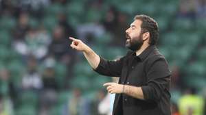 CD Tondela head coach Goncalo Feito during their Portuguese First League soccer match with Sporting held at Alvalade Stadium, Lisbon, Portugal, 29 April 2026. ANTONIO COTRIM/LUSA