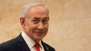epa13175943 Israeli Prime Minister Benjamin Netanyahu casts his ballot during the Likud party primary elections in Jerusalem, 17 August 2026, ahead of Israel's general election in October.  EPA/OHAD ZWIGENBERG / POOL